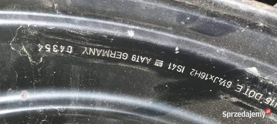 Felgi do Opla 16 z czujnikami TPMS utrzymanie Kluczbork