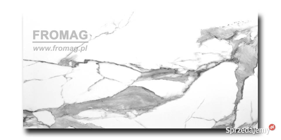 CALACATTA WHITE 120X60 MARMUR POLEROWANY II GAT Oleśnica