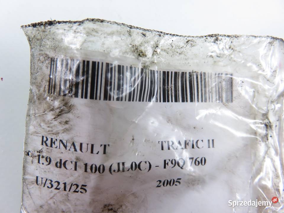 WTRYSKIWACZ RENAULT TRAFIC II 19 dCI 8200100272 osobowe
