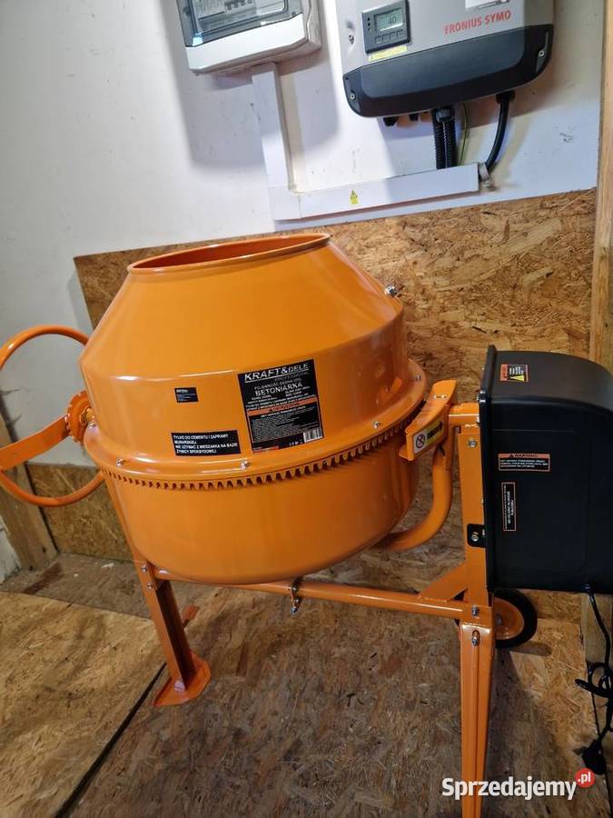 Betoniarka elektryczna KraftDele KD492 200L wielkopolskie Głogowa