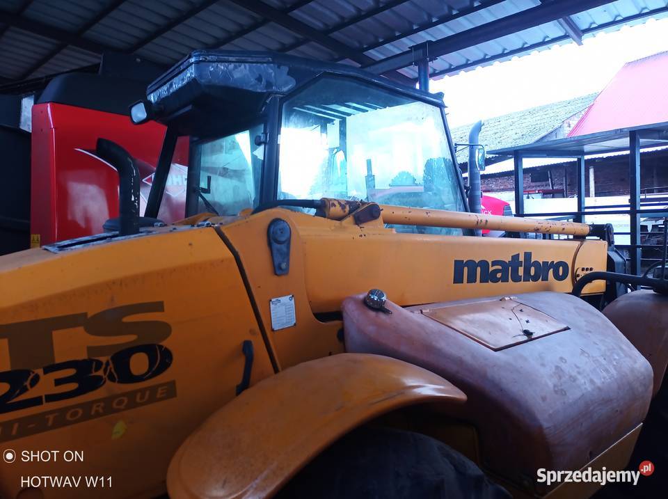 Ładowarka teleskopowa matbro tr230 mała zwinna Odolanów