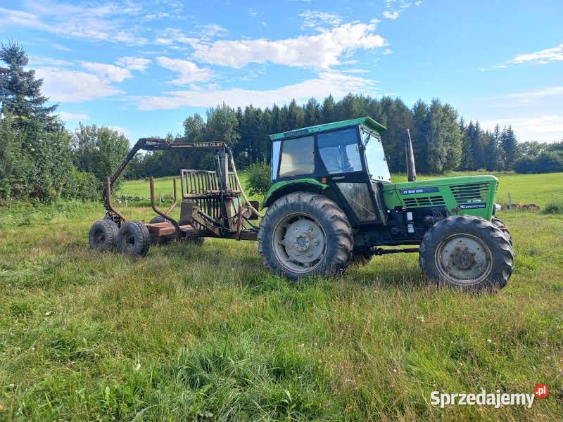 Zestaw zrywkowy ciągnik DEUTZ D 68 06 4x4 Worławki