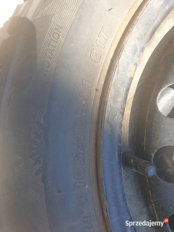 Opony z felgami Dayton DW 510 zima 16570R14 warmińsko-mazurskie Dobre Miasto