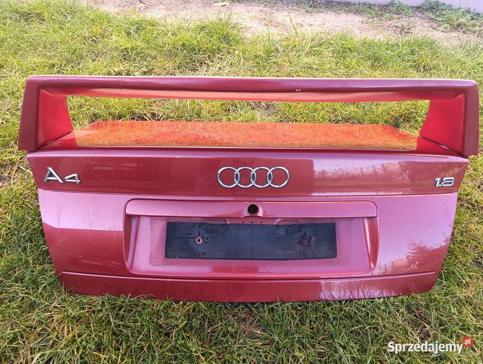 Klapa bagażnika audi a4 b5 LY3Z Ćmachowo
