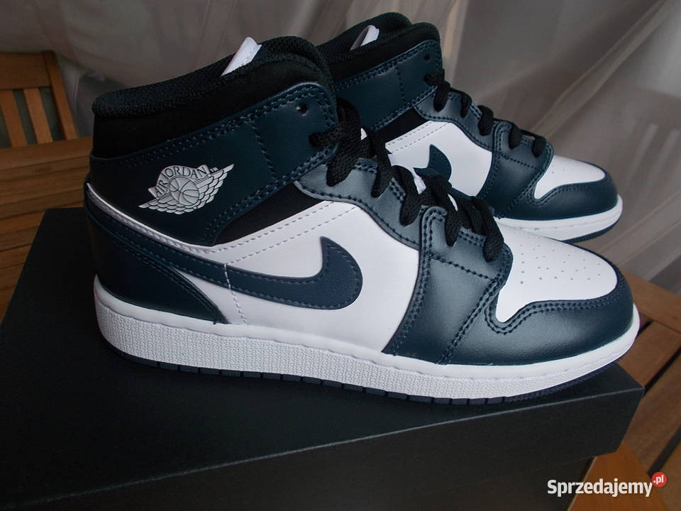r 365 Nike JORDAN 1 Mid Armory Navy Dark Teal Poznań