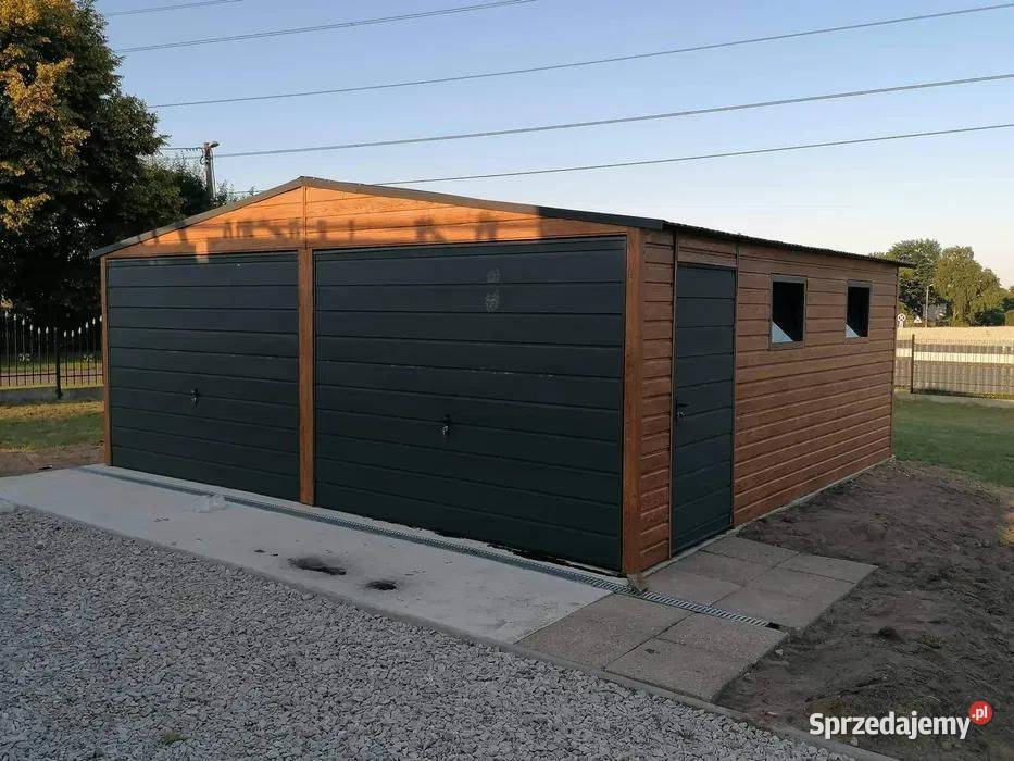 Garaż blaszany 6x58 drewnopodobny Rzeszów sprzedam