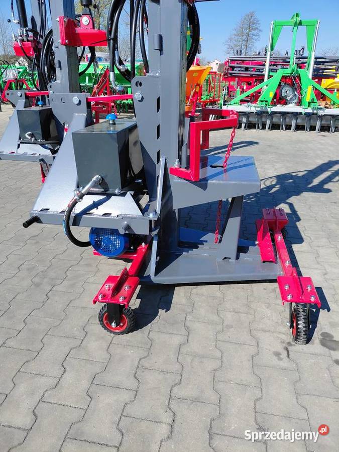 Łuparka hydrauliczna pionowa 20T napęd z silnika Pozostałe Wola Różaniecka