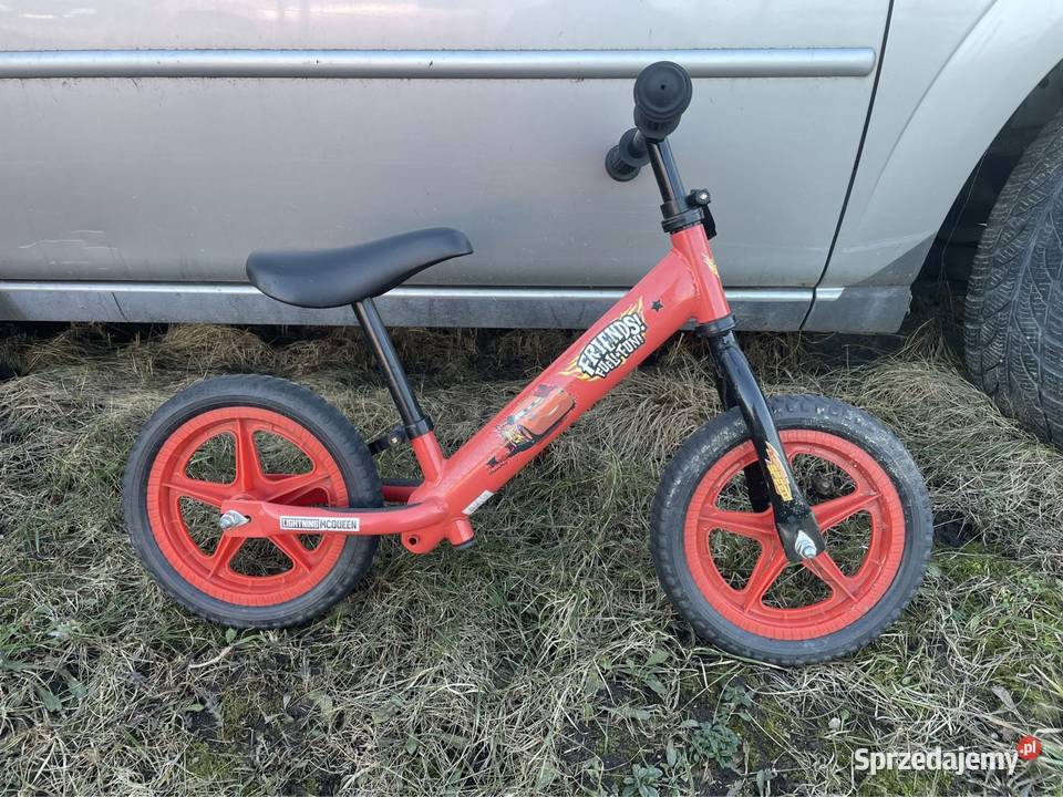 Rowerek biegowy 23 lata Pixar Zygzak McQueen