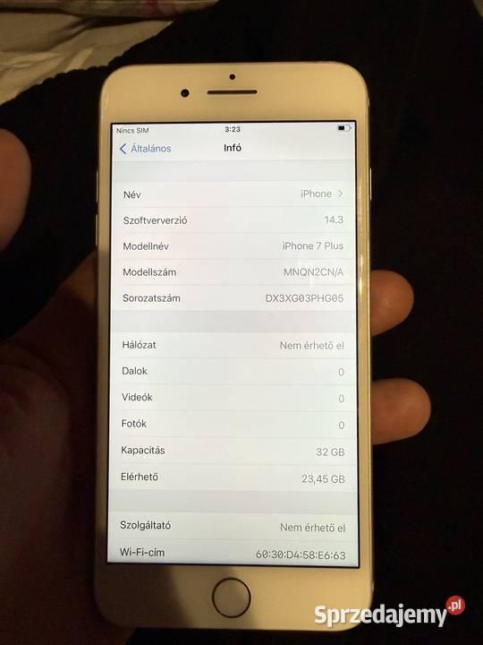 iPhone 7 Plus 32 GB Stan Bateria 86 OKAZJA Apple / iPhone Leszno