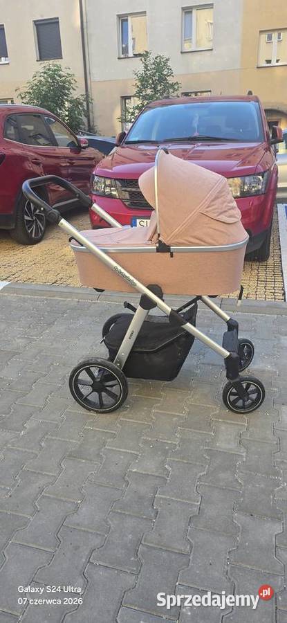 Wózek 2w1 Baby Design Bueno stan bogaty zestaw Ruda Śląska