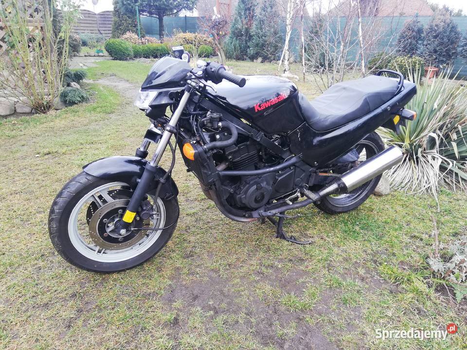 Kawasaki EX500 na A2 25Kw w dowodzie EXGPZER5 Piękne Kąty