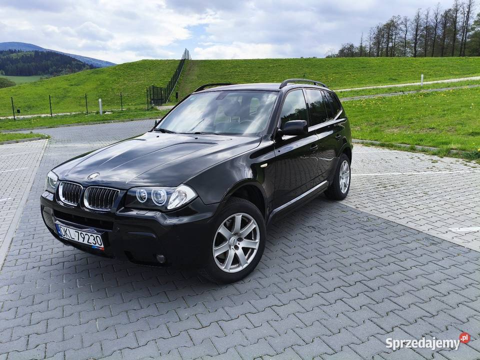 BMW X3 e83 30 D Mpak xdrive Ringi AngelEyes2006 ABS Samochody osobowe Stronie Śląskie sprzedam