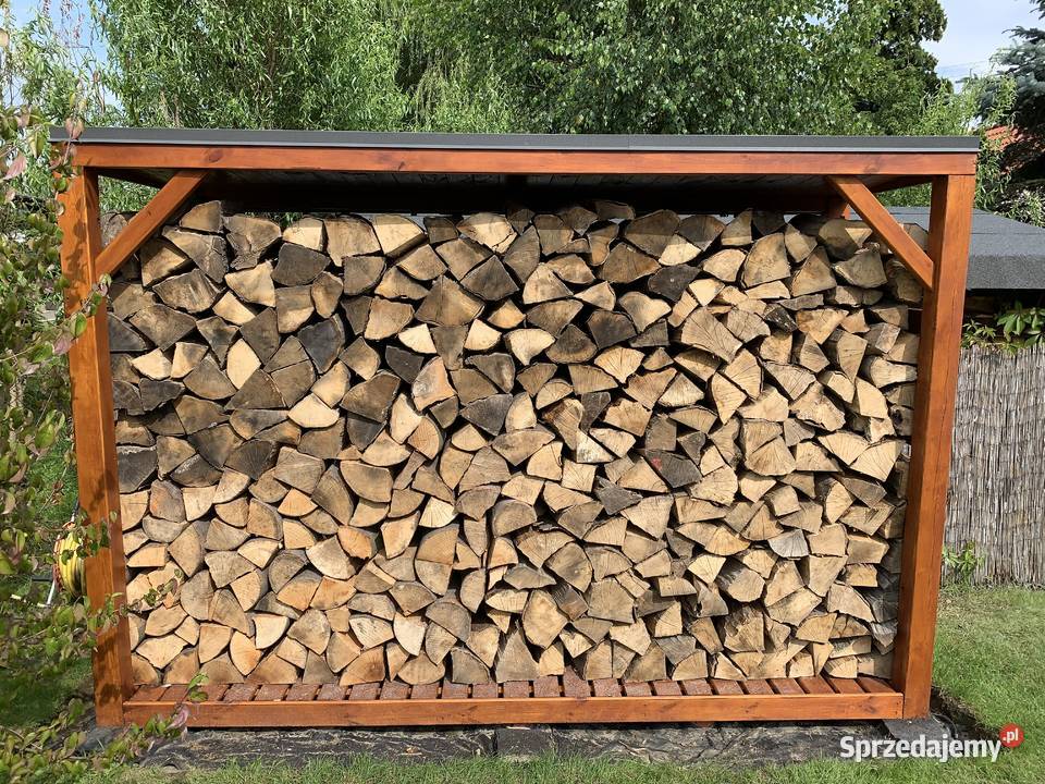Drewutnia poszerzana 314 x 11m z dachem prostym