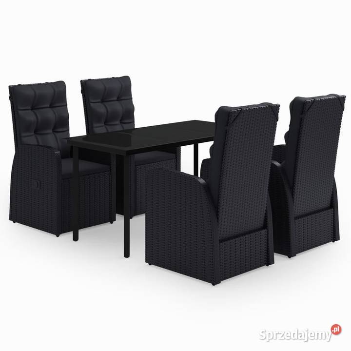 vidaXL 5częściowy zestaw mebli ogrodowych z
