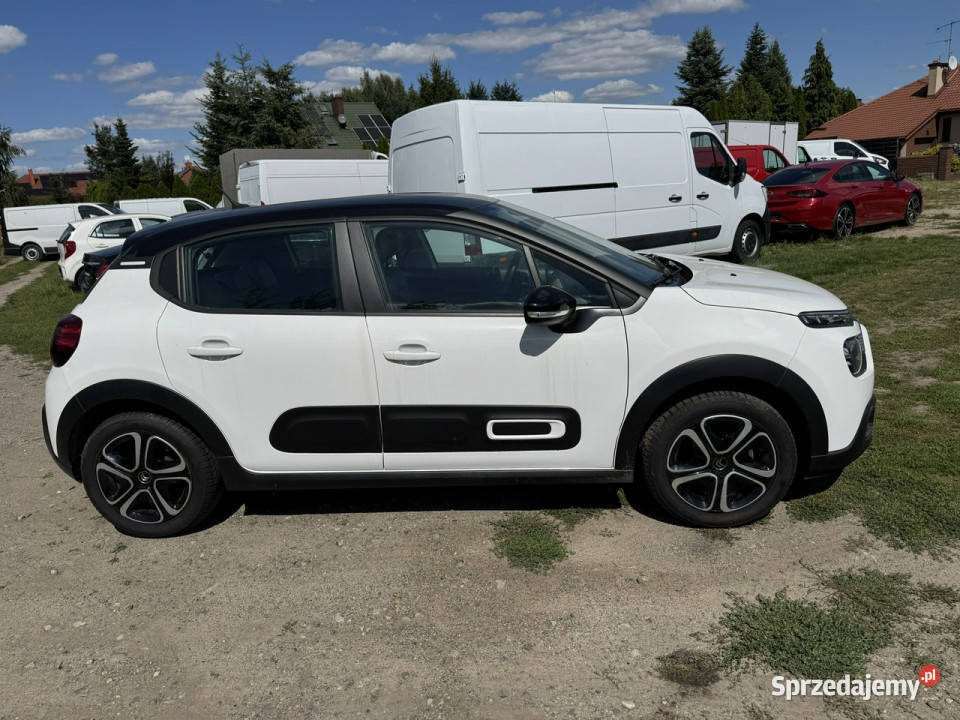Citroen C3 Citron C3 12 83 Przebieg 40389 biały Turek sprzedam