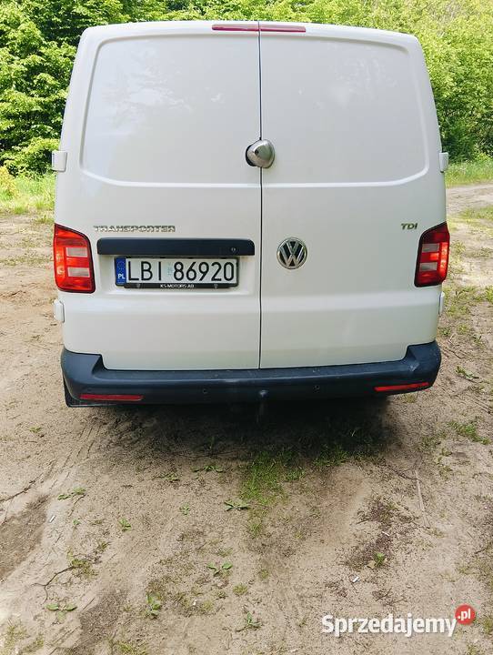 VW TransporterT6 2016r 20 TDI 150 super stan kontrola trakcji lubelskie Grabanów-Kolonia