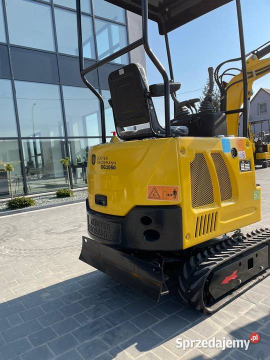 Minikoparka 1T ramię skrętne Koparki małopolskie Kraków