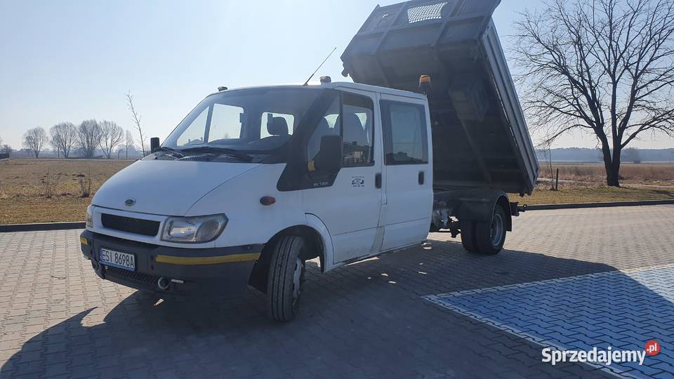 Ford Transit 24D wywrotka brygadowka 2004r manualna Ford Złoczew