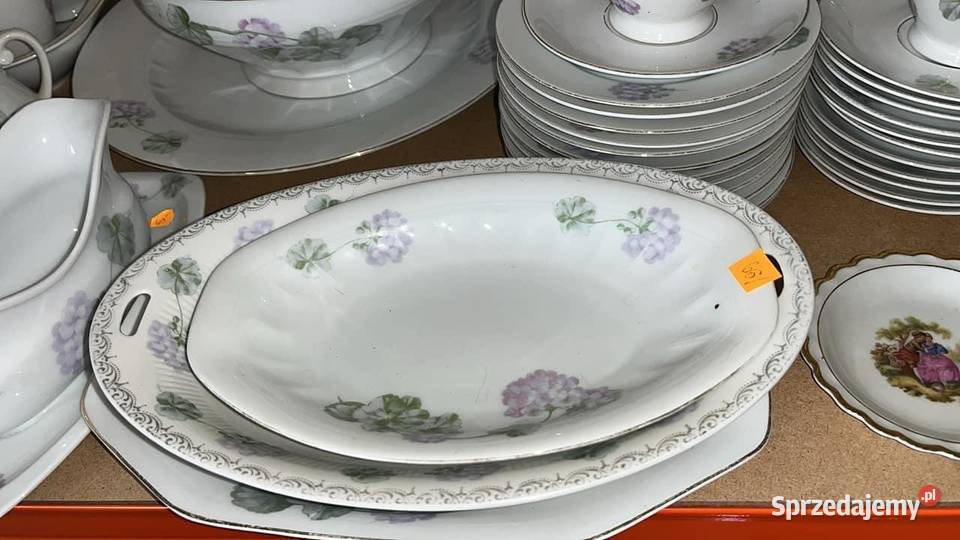 Talerz do zupy C T Altwasser Germany Hortensje Gdańsk