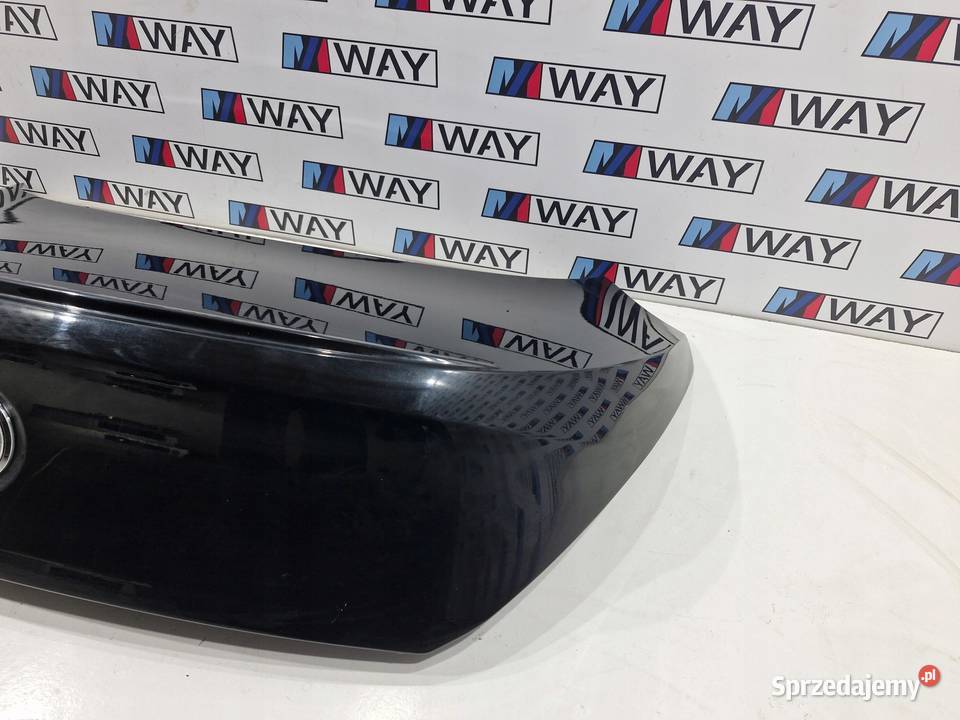 BMW 6 E63 KLAPA BAGAŻNIKA TYŁ TYLNA 475 BLACK osobowe dolnośląskie