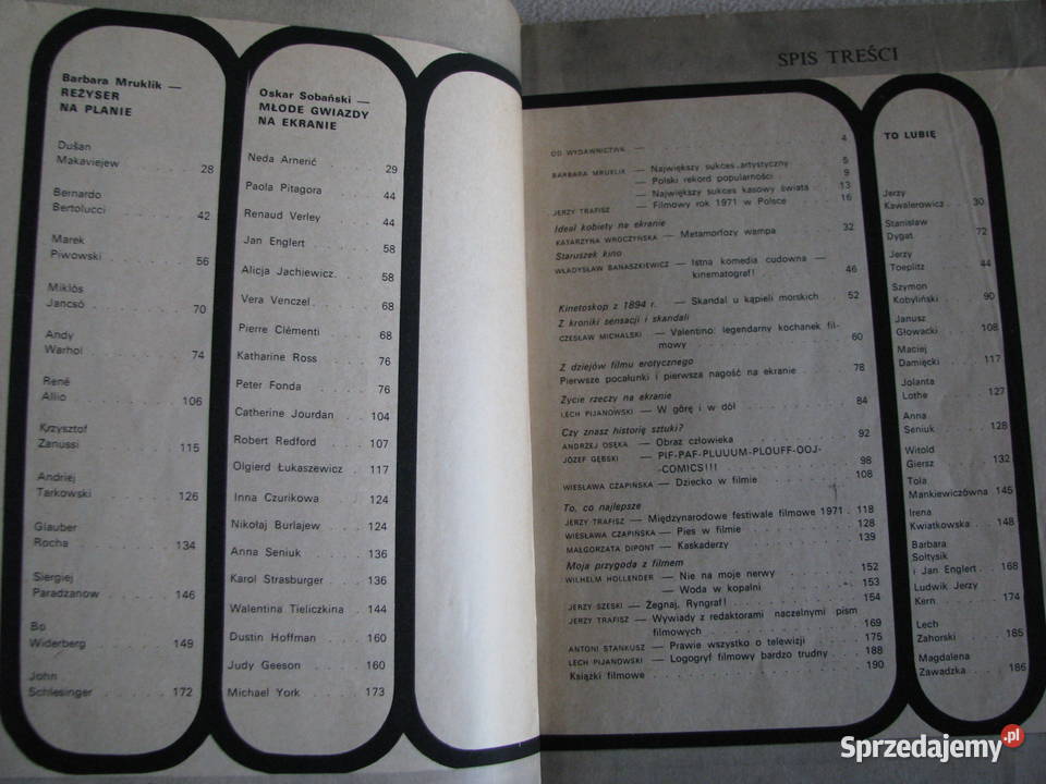 Magazyn filmowotelewizyjny 1 1972r małopolskie Brzegi