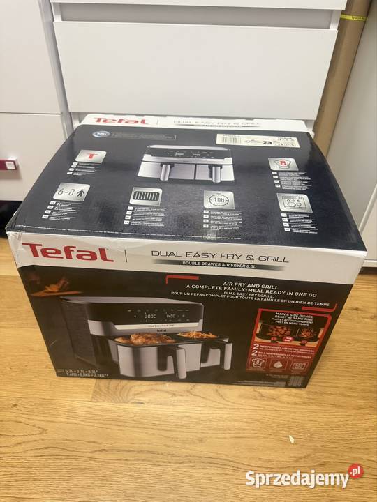 Air Fryer Tefal Dual Easy Fry Grill
