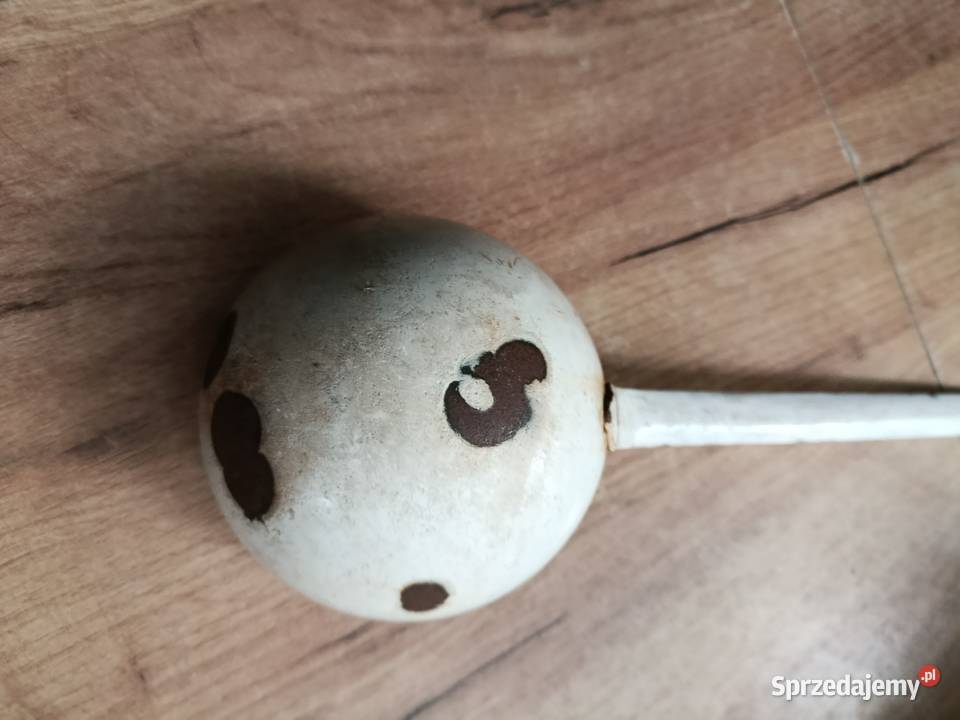 Duża chochla nabierka 40 prl