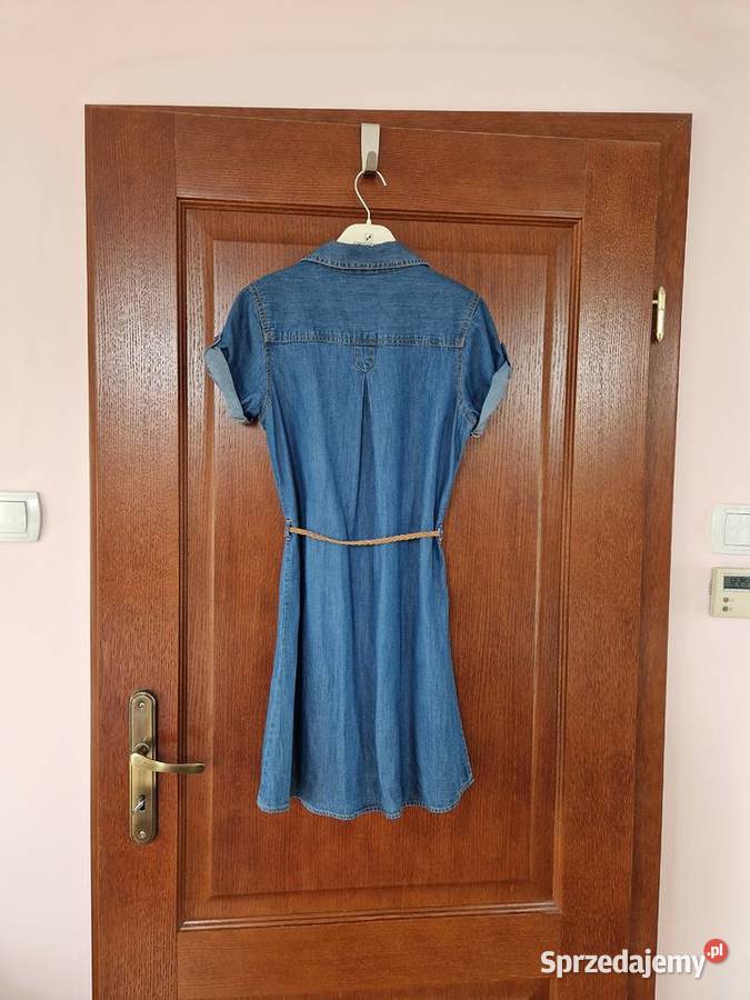 Sukienka dżinsowa stylowa dziewczynki 12 lat Bibice