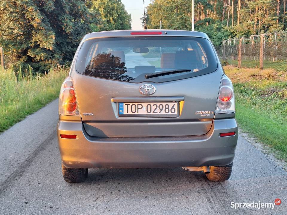 Toyota Corolla Verso 20 D4D NOWE OC nowe hamulce elektryczne lusterka Corolla Verso mazowieckie Goszczyn