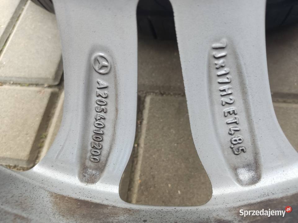 Koła aluminiowe Mercedes 2255017 dolnośląskie Raciborowice Dolne