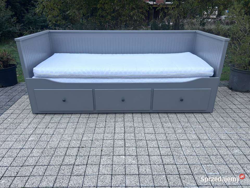 IKEA HEMNES Łóżko Leżanka z 3 szufladami 2 Łóżka śląskie sprzedam