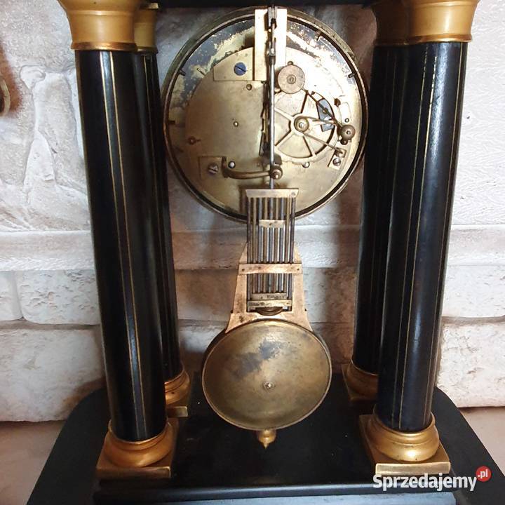 Zegar portykowy z zerwaną sprężyną chodureszta Wrocław