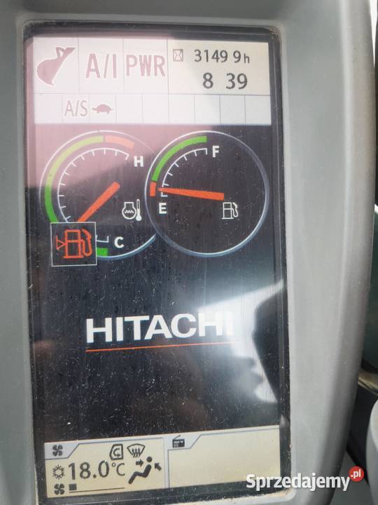 Koparka Hitachi ZX85USB5A 3149mtg 2018r