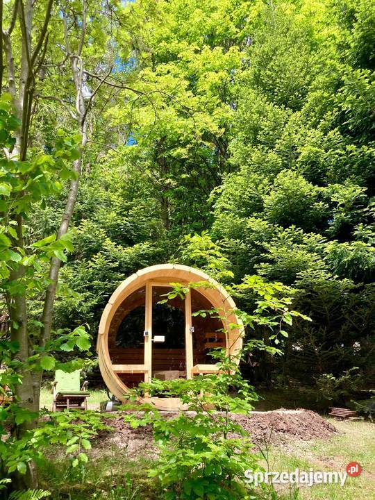 Sauna Ogrodowa Przeszklona Sauny Beczki Balie Warchały