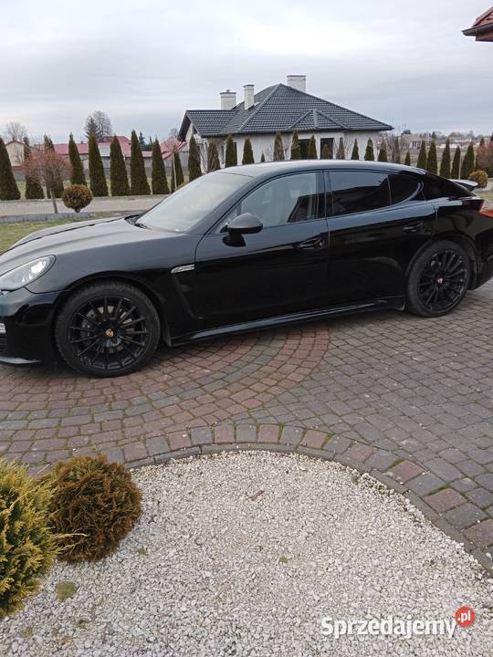 Piękne Porsche Panamera wersja Black edition Radzyń Podlaski