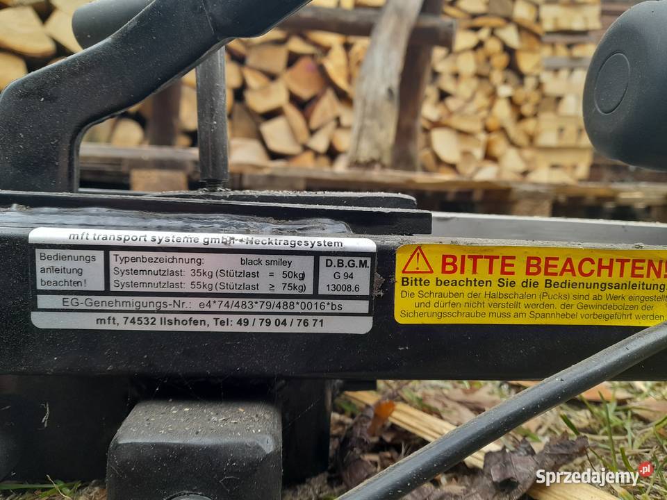 Bagażnik na hak 3 rowery