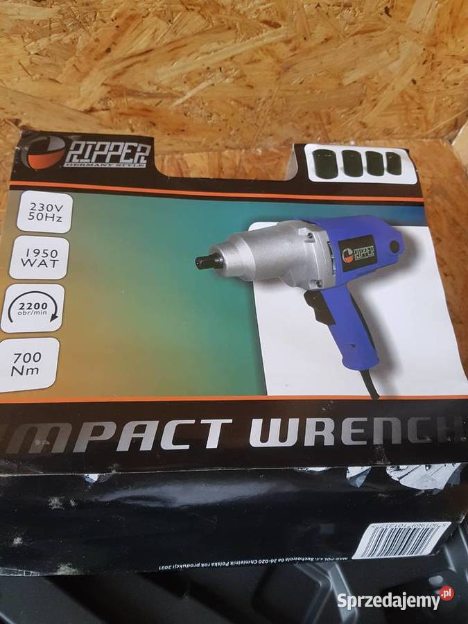 KLUCZ ELEKTRYCZNY UDAROWY 12 DO KÓŁ RIPPER Głogowa sprzedam