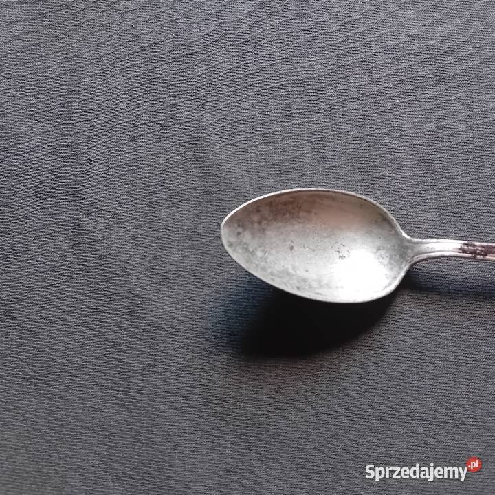 Platerowana secesyjna łyżeczka Alpacca Silber