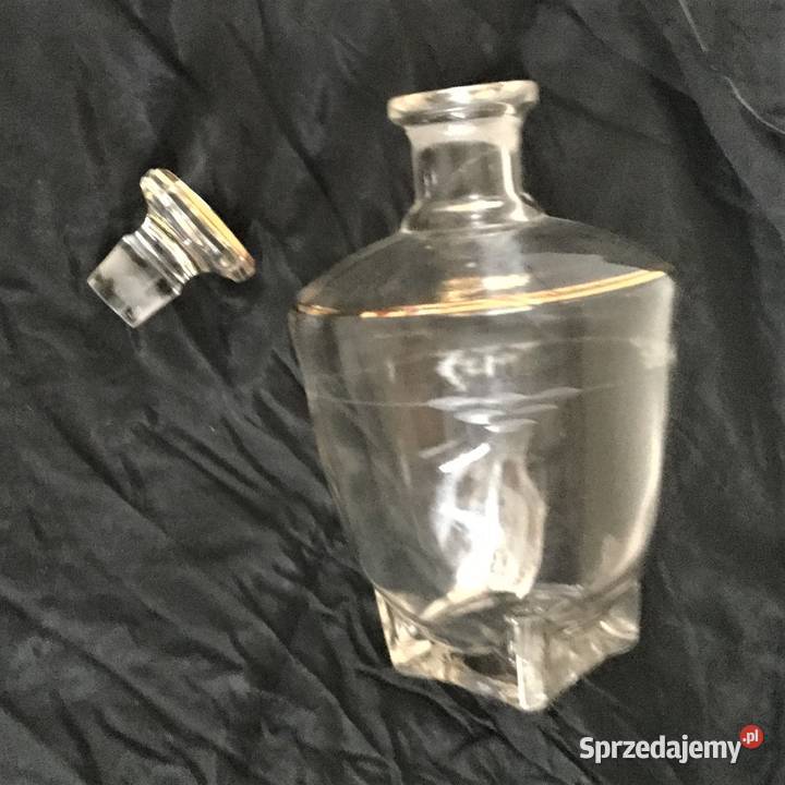 Karafka art deco sygnowana Francja lata 30 Warszawa