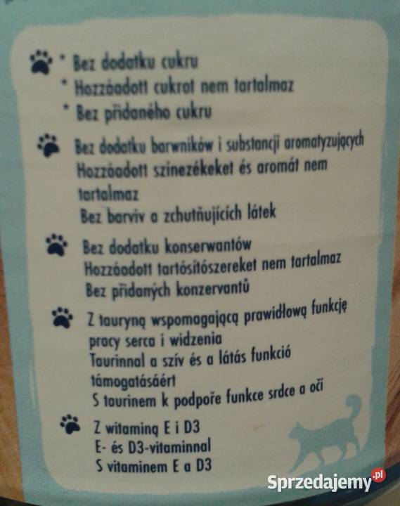 Winston Karma kotów bez cukru WĄTRÓBKA i DRÓB 5 Strzelce Opolskie