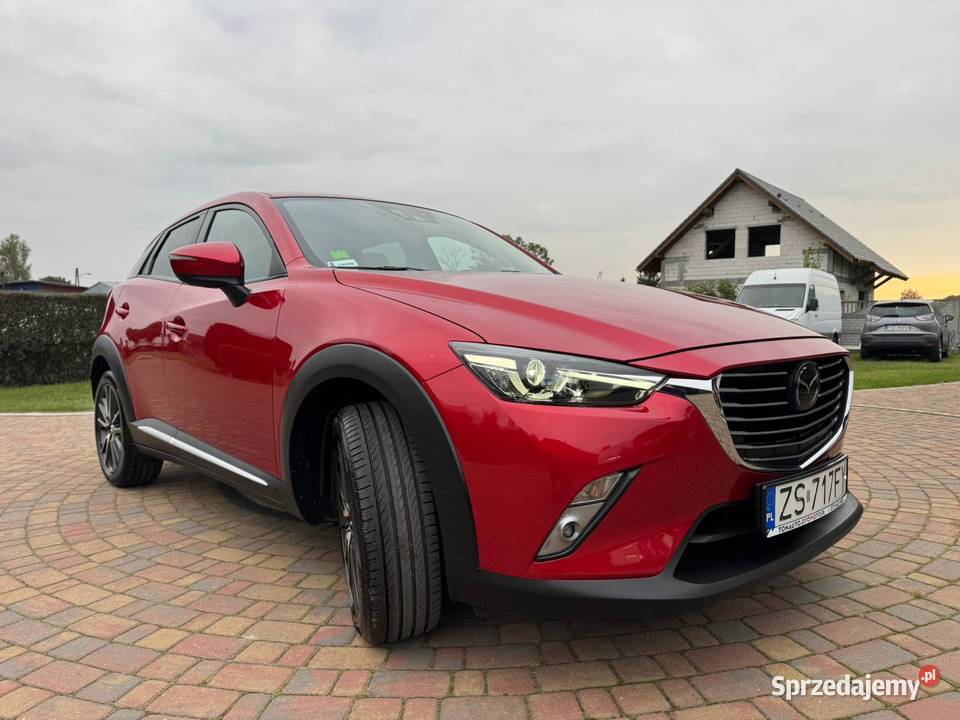 Mazda CX3 20 SKYACTIVEG o mocy 150 AUTOMAT napęd Szczecin