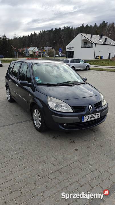 Renault Grand Scenic 2 benzyna gaz wspomaganie kierownicy Pruszcz Gdański
