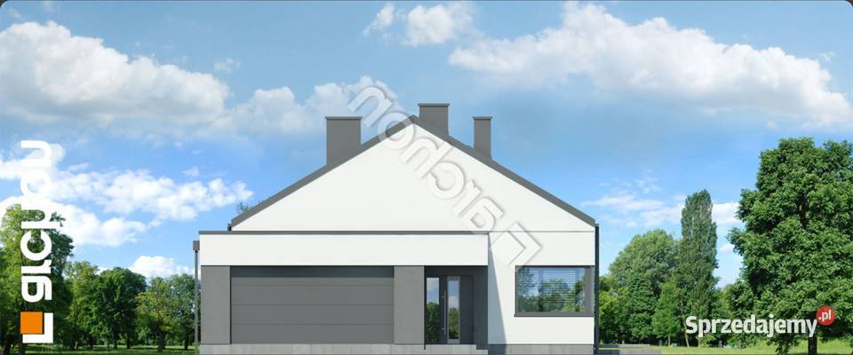 Projekt dom w renklodach 21 G2 ARCHON śląskie Tychy