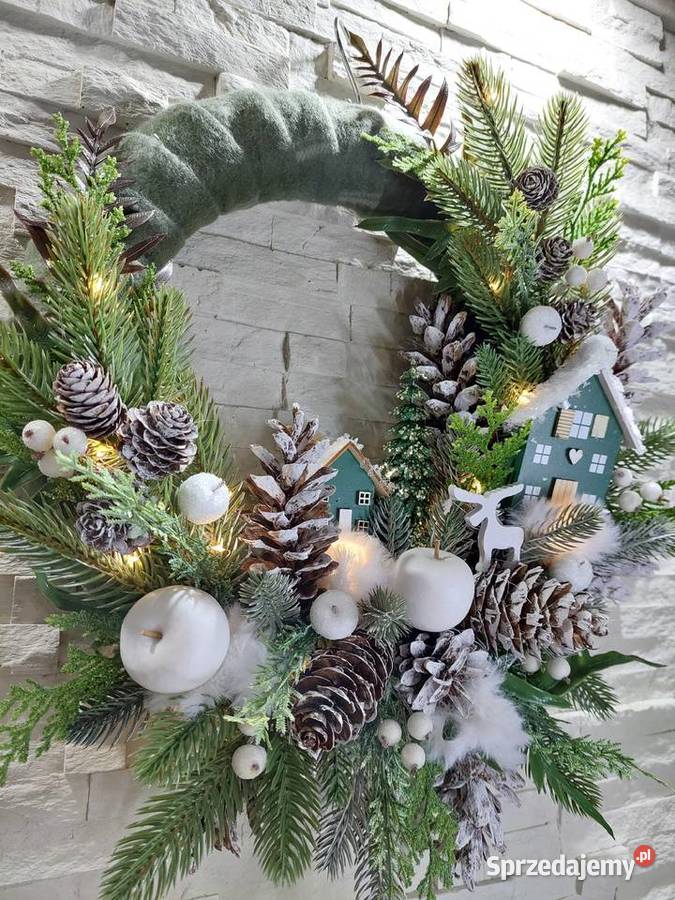 WIANEK BOŻONARODZENIOWY ZIMOWY Boże Narodzenie zachodniopomorskie Stargard