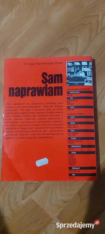 Ford Sierra Sam naprawiam książka Krasnystaw