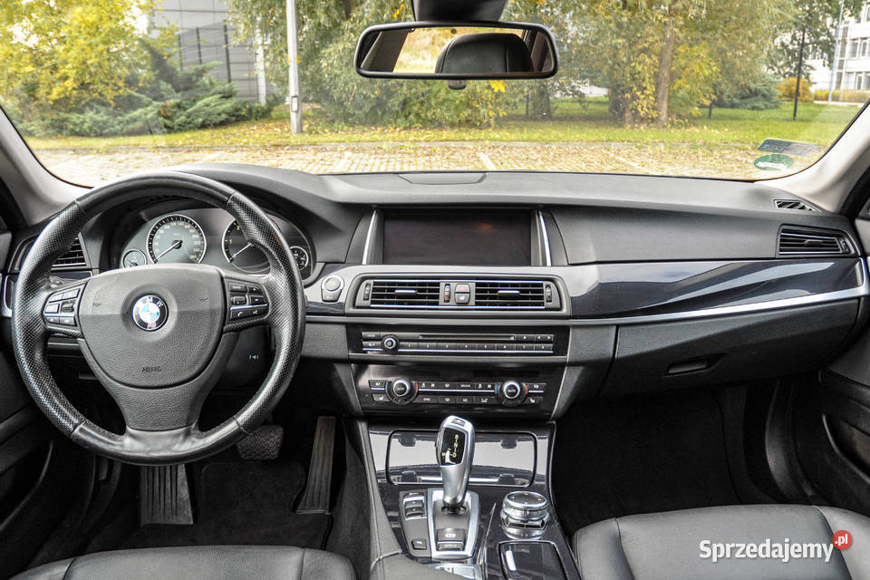BMW Seria 5 20d 190 Automat Lift 2016 r Skóry Wrocław