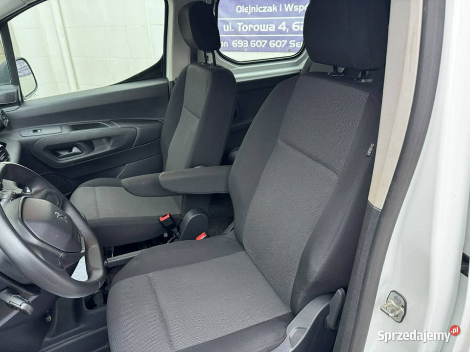 Peugeot Partner XL LONG 5 osobowy Pisemna nieuszkodzony wielkopolskie Konin