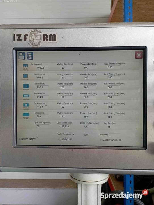 Maszyna do profili IZAN MAKINA IZFORM IZ5 Jelenia Góra