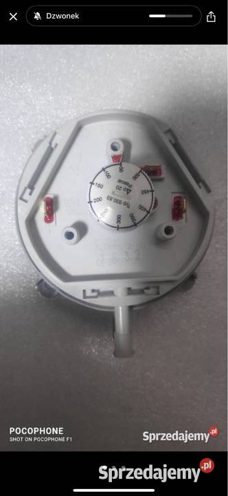 Różnicowy presostat firmy Alfaco zakres 50500 Pa Gliwice sprzedam