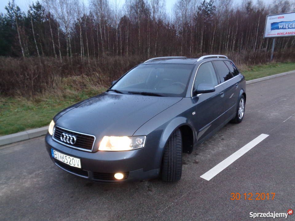 Audi A4 B6 18T 150AvantOrginałNaviSkóraFull wielofunkcyjna kierownica Białystok sprzedam